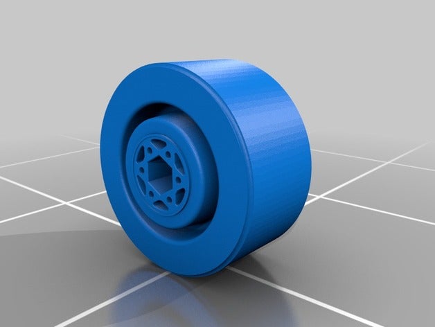 wheel hub 3d printer parts 3dhubs 3D print model - Mito3D
