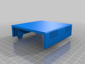 caixa haut de l'électronique personnalisé 3d print model - Mito3D