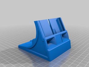 phone stand htc a9 dock mobile 3d print model - Mito3D