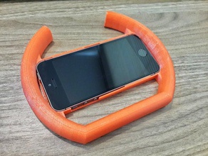 iphone 5 steering wheel case toy game accessories kids 3d print model - Mito3D