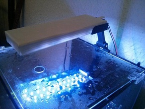 akvaryum led ışık Dağı evcil hayvan dennerle 3d print model - Mito3D