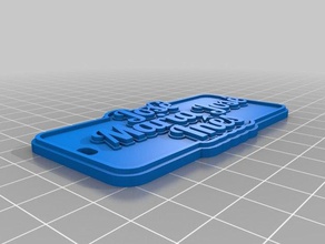 jmı Anahtarlık özelleştirilmiş 3d print model - Mito3D