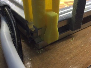2020 perpendicular clip 3d printer parts mount folger tech 3d print model - Mito3D