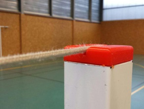 badminton dica pólos substituição partes peça de esportes 3d print model - Mito3D