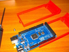 arduino ramps holder 2020 openbeam mount 3d printer parts kossel 3d print model - Mito3D