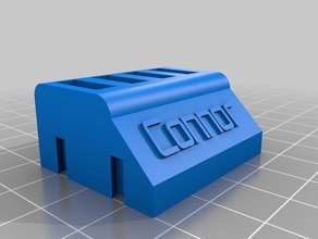 connor usb titolare organizzazione personalizzato 3d print model - Mito3D