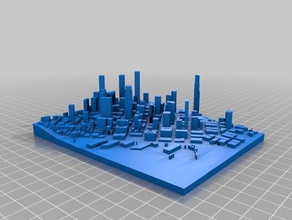 downtown seattle scans replicas washington waterfront 3d print model - Mito3D