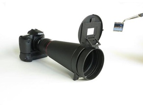 foto digitalizador de 35 mm la película cámara De 35mm canon fotografía 3d print model - Mito3D