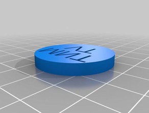 timtv coins badges customized 3d print model - Mito3D