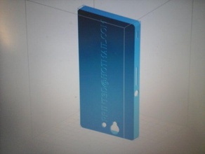 xperia cas mobile téléphone sony 3d print model - Mito3D