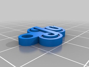 jo Anahtarlık özelleştirilmiş 3d print model - Mito3D