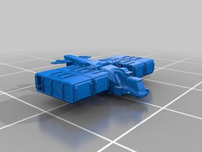 não mans sky drop ship 1 modelos 3d print model - Mito3D