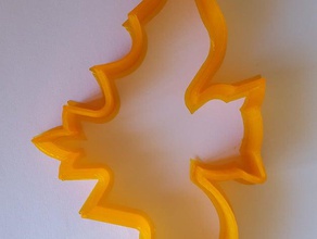 bat cookie cutter food drink 3d print model - Mito3D