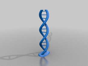 molécula de adn biología diseño doodle3d transformar 3d print model - Mito3D