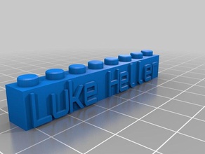 luke construction toys customized 3d print model - Mito3D