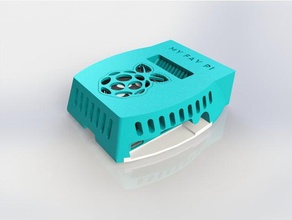 my fav pi raspberry 23 case electronics 2 3 3d print model - Mito3D
