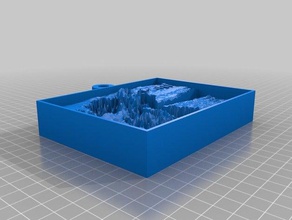 souffleur 2d art personnalisé 3d print model - Mito3D