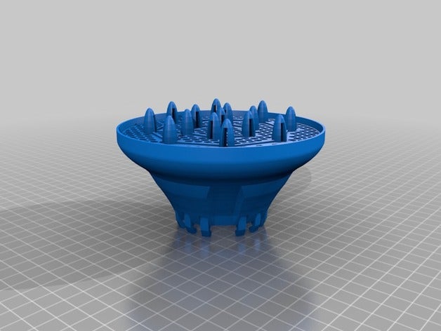 difusor sèche le remplacement pièces 3D print model - Mito3D