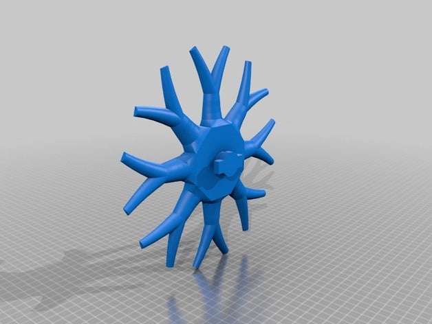 árvore de intertravamento 3d impressão 3D print model - Mito3D