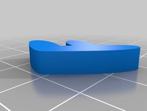 f organização personalizado 3d print model - Mito3D