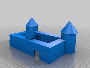 jerrys castillo 3d impresión 3d print model - Mito3D