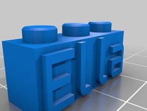 ella construction toys customized 3d print model - Mito3D