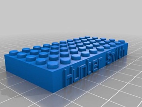hunter construção brinquedos personalizado 3d print model - Mito3D