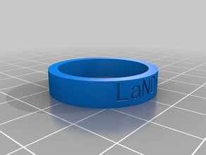 lw anelli personalizzato 3d print model - Mito3D