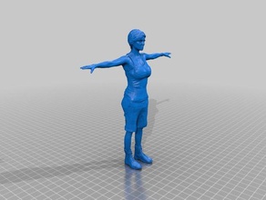 test non-commercial use read description scans replicas human person 3d print model - Mito3D
