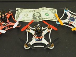 brushless 95mm martien micro fpv quad copter rc véhicules 3d print model - Mito3D