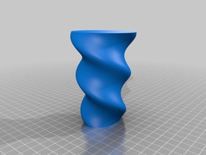 mon personnalisés star ellispe polygone vase stylo pot de fleur créateur décor 3d print model - Mito3D