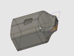 curta o ventilador de bico ryobi 18v partes 3d print model - Mito3D