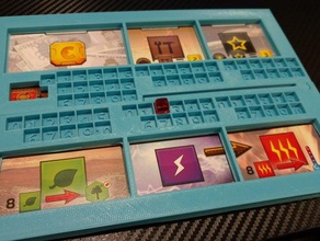 a terraformação de marte componentes jogos boardgame boardgames tabuleiro titular do cartão elysium endiabrado prelúdio tampo mesa jogo 3d print model - Mito3D