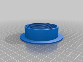 plug through-wall wire hole office customized 3d print model - Mito3D
