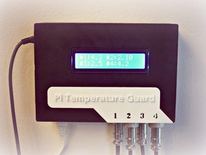 pi temperature guard Gehäuse gadgets 3d print model - Mito3D
