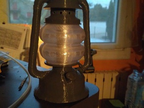 lamplampe - ışık fırtınası lampe tempete sanat araçlar 3d print model - Mito3D