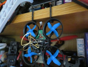 mini quadcopter askı rc araç billy kitaplık dirsek e010 x ıkea qx90 raf 3d print model - Mito3D