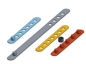 extensible straps art tools 3d print model - Mito3D