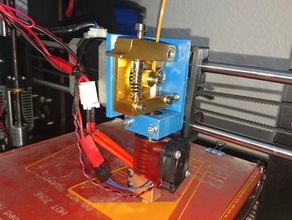 prusa i3 mount mk8 extruder e3d hotend printer parts lite6 v6 3d print model - Mito3D