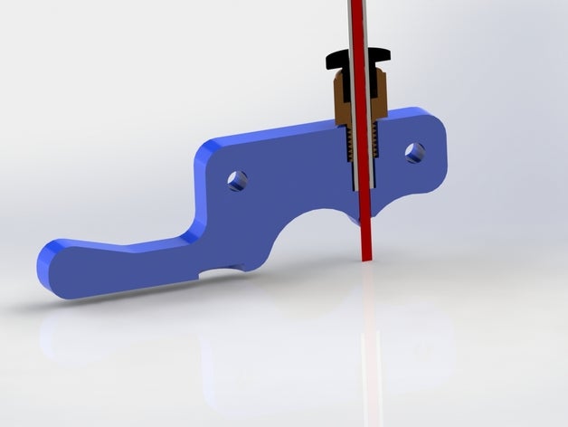 fixe llave bowden extrusor de la tarántula otros 3d impresora extrusoras tevo 3D print model - Mito3D