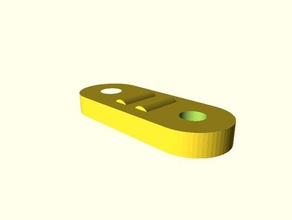 huxley-belt-clamp-top 3d Drucker Teile 3d print model - Mito3D