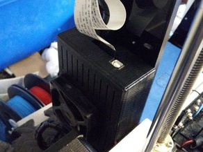 anet a8 omni m505 v10 controller cover 70x70mm fan 3d printer parts 3d print model - Mito3D