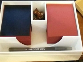 multi deck box giocattolo gioco accessori scatola di carta ponte titolare 3d print model - Mito3D