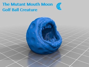 mutant ağız golf topu yaratık ay binalar yapılar küre ammonite5665 masa oyuncağı masaüstü oyun httpshpwsmemluv mem canavar satış heykel heykeller satmak shapeways oyuncaklar 3d print model - Mito3D