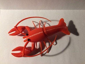 ıstakoz hayvanlar eklembacaklı deniz yaşamı 3d print model - Mito3D