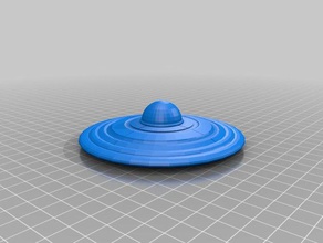 classic ufo 3d printing sci-fi scifi toy 3d print model - Mito3D