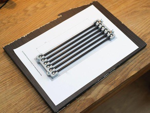 kossel mini magnetic rod jig 3d Drucker Teile 2020 magnetische Kugelgelenk 3d print model - Mito3D