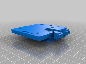 tarantula e3d v6 bltouch printer parts e3d-v6 hotend tevo 3d print model - Mito3D