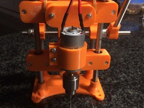 dremel drill press remix 28mm motor machine tools 3d print model - Mito3D