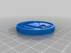 re billy moneta le monete distintivi personalizzato 3d print model - Mito3D